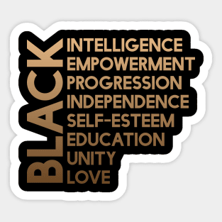 Black Power | African American | Black Lives Sticker